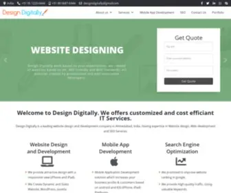 Designdigitally.com(Website design India) Screenshot