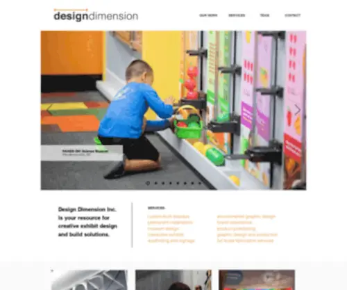 Designdimension.com(Design Dimension) Screenshot