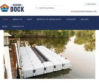 Designdockcompany.com(Floating Docks for Sale) Screenshot