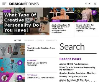 Designdrinks.tn(Designer Favorite Blog) Screenshot