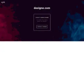 Designe.com(Contact with domain owner) Screenshot