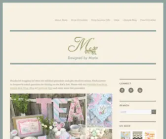 Designedbymaria.com(Graphic Design & Printables) Screenshot