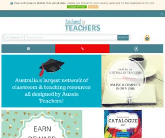 Designedbyteachers.com.au(Designed By Teachers) Screenshot