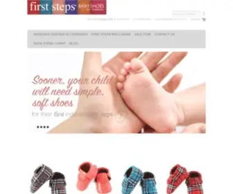 Designedinla.com(FIRST STEPS® MOCCASINS) Screenshot