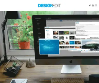 Designedit.io(DesignEdit is a robust and modular Content Management System (CMS)) Screenshot