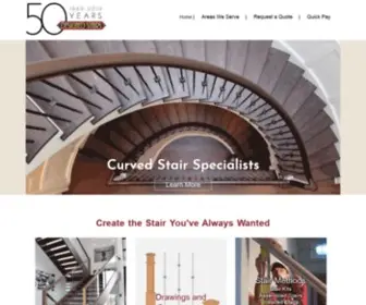 Designedstairs.com(Custom Stairs/Staircases) Screenshot