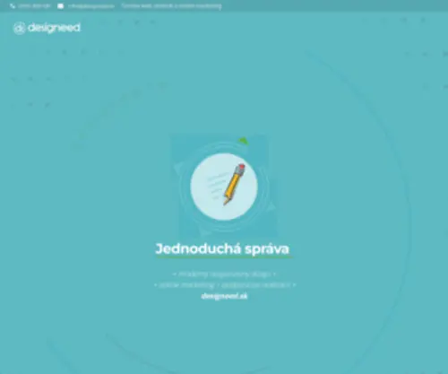 Designeed.sk(Tvorba webstránok a eshopov) Screenshot