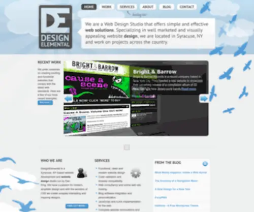 Designelemental.net(Designelemental) Screenshot