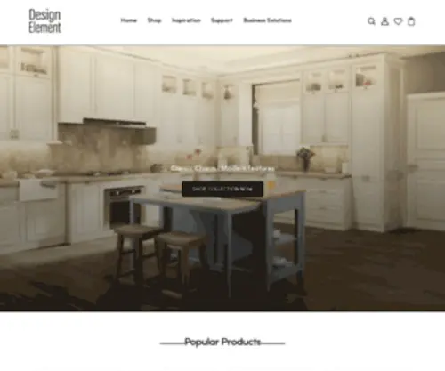 Designelementusa.com(Design Element Bath Kitchen) Screenshot
