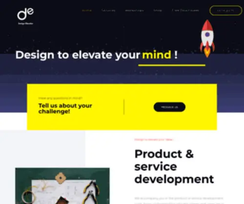 Designelevator.com(Design to elevate your ideas) Screenshot