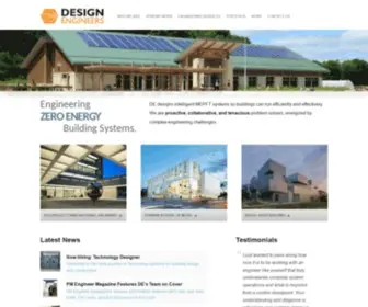 Designengineers.com(Design Engineers MEP) Screenshot