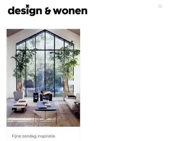 Designenwonen.nl(Design & Wonen) Screenshot