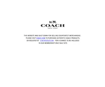 Designer-Wholesaler.net(Coach Inc) Screenshot