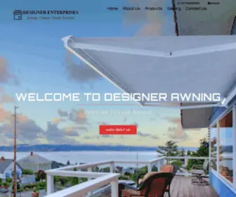 Designerawning.in(Designer awning company) Screenshot