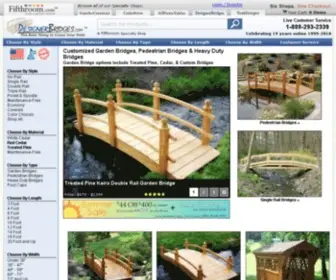 Designerbridges.com(Garden Bridges) Screenshot