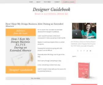 Designerguidebook.com(Designer Guidebook) Screenshot