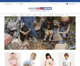 Designerkidswear.ca(Designer Kids Wear Beautiful Clothes for Beautiful Kids SinceDesigner Kids Wear) Screenshot
