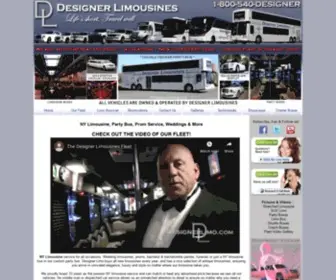 Designerlimo.com(Designer Limousines) Screenshot