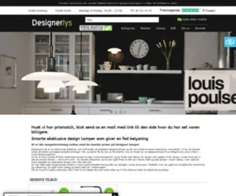 Designerlys.dk(Designer Lamper) Screenshot