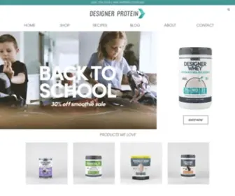 Designerprotein.com(Designer Protein Shop) Screenshot