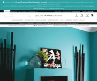 Designerradiatorconcepts.com(Designer Radiator Concepts) Screenshot