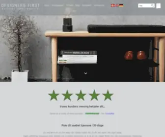 Designers-First.dk(DANSK DESIGN) Screenshot