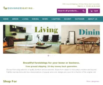 Designerseating.com(Designer Seating) Screenshot