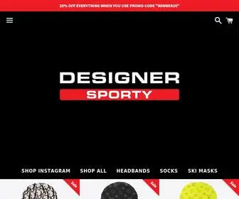 Designersporty.com(Designer Sporty) Screenshot