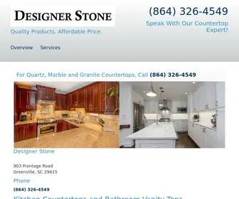 Designerstonecountertops.com(Kitchen Countertops and Bathroom Vanity Tops) Screenshot