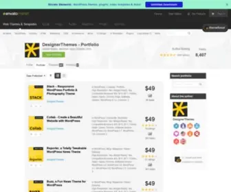 Designerthemes.com(Portfolio) Screenshot