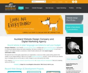Designerwebsites.co.nz(Designer Websites) Screenshot