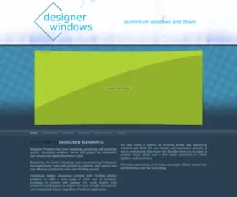 Designerwindowsanddoors.com.au(Designer Windows) Screenshot