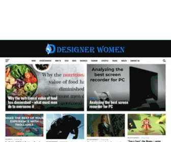 Designerwomen.co.uk(Designer Women) Screenshot