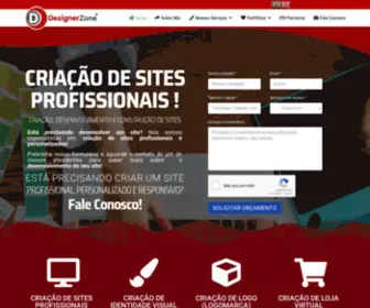 Designerzone.com.br(Criação de Sites Profissionais SP) Screenshot