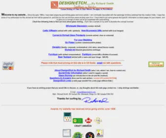 Designetch.com(Custom Glass Etching) Screenshot