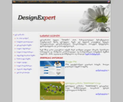 Designex.ge(ვებ დიზაინი) Screenshot