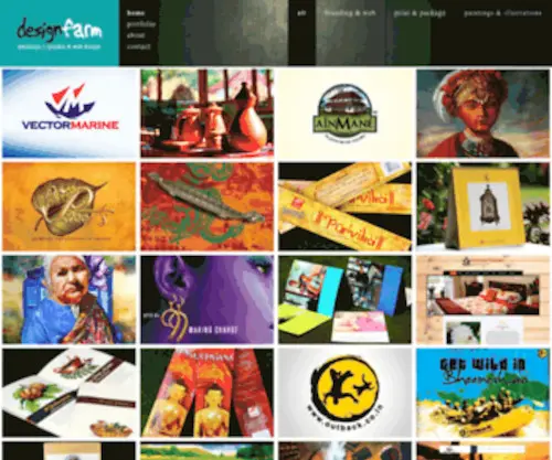 Designfarm.in(Print & Web Design House at Coorg/Kodagu) Screenshot