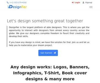 Designfier.com(Custom Logo Design) Screenshot
