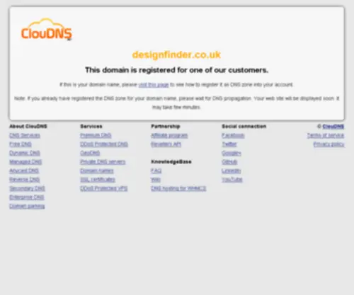 Designfinder.co.uk(Graphic design company) Screenshot