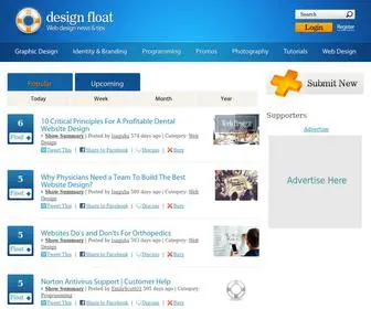Designfloat.com(Design Float) Screenshot