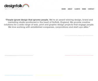 Designfolk.co.uk(Designfolk Ltd) Screenshot