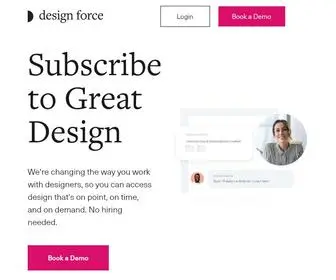 Designforce.co(Design Force) Screenshot
