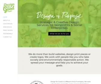 Designforgood.ca(Design for Good) Screenshot