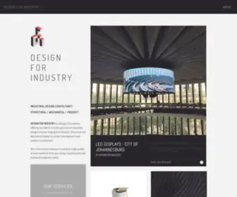 Designforindustry.co.za(Industrial Design Consultancy) Screenshot