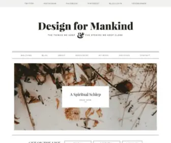 Designformankind.com(Design For Mankind) Screenshot