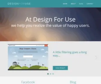 Designforuse.net(Design For Use) Screenshot
