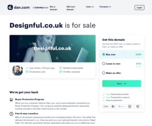 Designful.co.uk(Domain Name for Sale) Screenshot