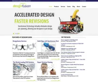 Designfusion.com(Siemens Reseller) Screenshot