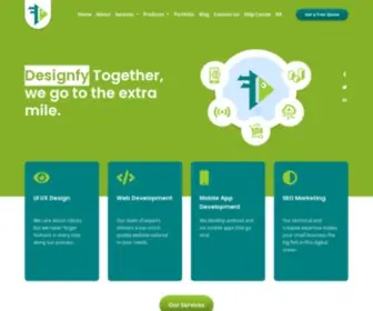 Designfy.net(Web & Mobile App Development Company in Egypt) Screenshot