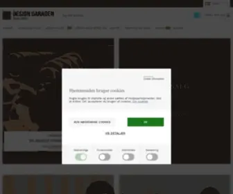 Designgaragen.dk(Boligindretning, designermøbler, lamper og meget mere) Screenshot